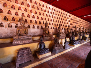 Wat Sisaket Temple in Vientiane, Laos