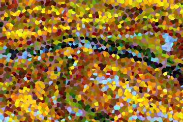 Fototapeta na wymiar Abstract backgrounds of many colors and curves.