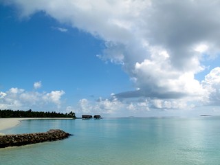 Maldives beach