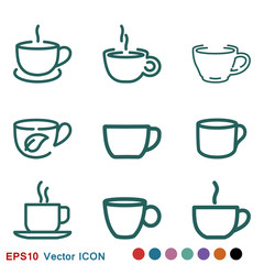 Tea icon vector sign symbol for design