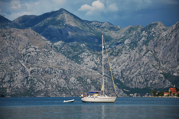 beautiful view from Kotor, Montenegro