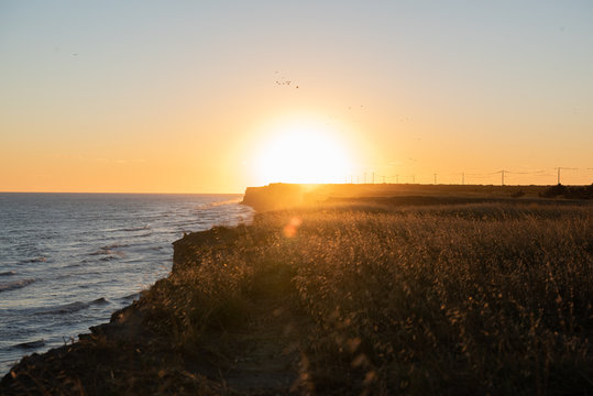 Sonnenaufgang am Meer