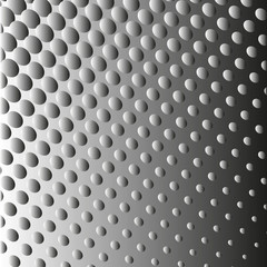 Abstract halftone pattern. Dotted backdrop with circles, dots, point large scale. Design element for web banners, posters, cards, wallpapers, sites. Black and white color