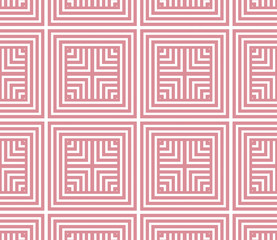 Pink and white simple geometric texture 