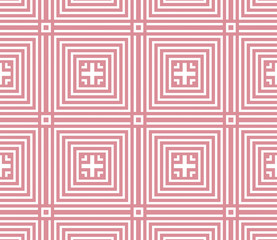 Pink and white simple geometric texture 