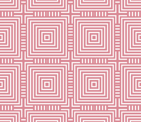 Pink and white pattern with geometric simple design, texture for girl