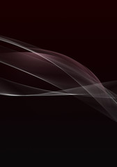 Abstract background waves. Black and burgundy abstract background
