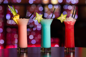 Cocktails Drink Color Background