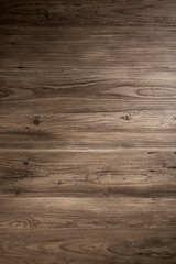Naklejka premium Surface of natural wood as background, top view