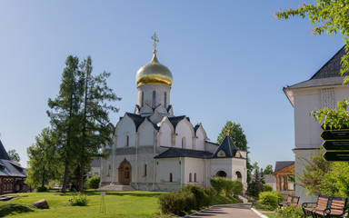 Russia Zvenigorod May 18, 2019, Savvino-Storozhevsky Monastery