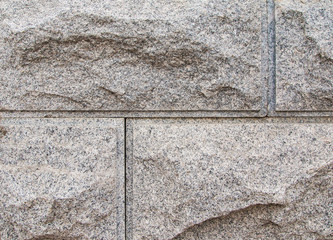 Grey concrete block cobble stone texture pattern background