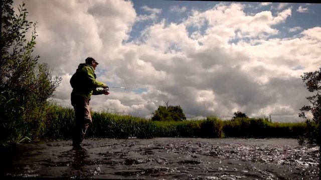 Ultralight fishing for perch with JDM tackle among nice nature
