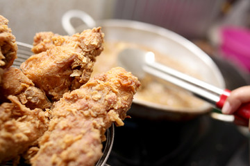 Deep Fry Fried Fried Chicken