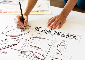 Design process sketch