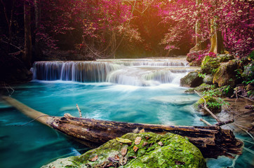 waterfall in deep forest , thailand