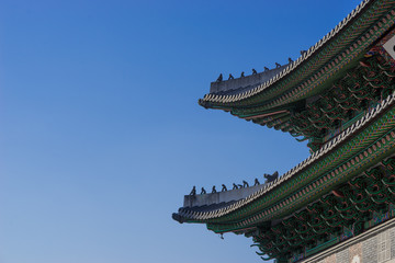 Fototapeta na wymiar korean palace
