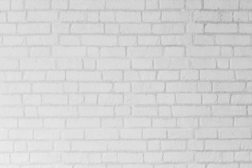 Abstract white brick cement wall texture background, grunge block grey concrete construction architecture pattern surface wallpaper, interior design style modern concept.