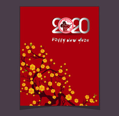 Happy New Chinese Year 2020 year of the Rat - year of the mouse