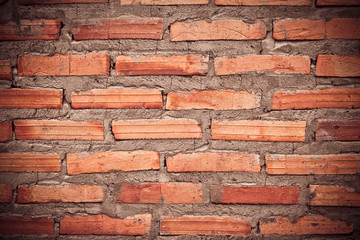 old vintage brick wall