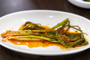 Traditional Korean food pakimchi