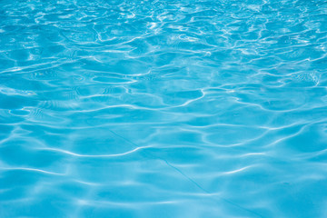 Fototapeta na wymiar blue water surface background