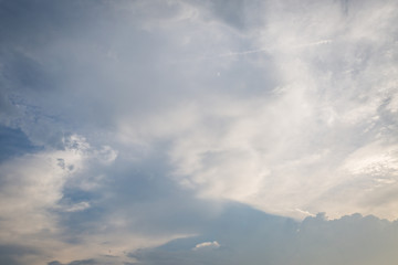 Fototapeta premium Blue sky and clouds background