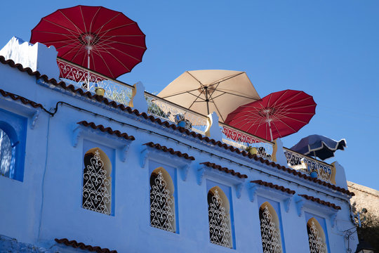 The Blue City Of Chefchaouen, Morocco Is Fascinating To Visit. The Medina Is On A Steep Hill So There's All Sorts Of Interesting Architecture To Match The Environment