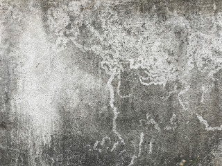 Abstract black and white stone wall background	