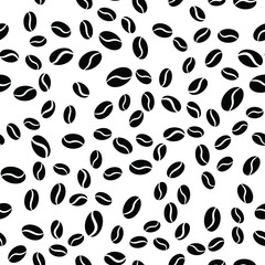 Coffee seamless vector pattern for Cup mug, restaurant or cafe menu design. 