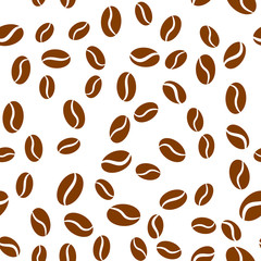Coffee seamless vector pattern for Cup mug, restaurant or cafe menu design. 