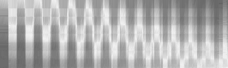 Brushed monochrome metal surface. Texture of metal. Panoramic image