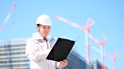 建築　ビジネス　ポートレート