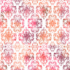 Geometry modern repeat pattern with textures - 271372473