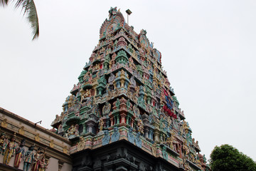 hindu temple (Sri Thendayuthapani) in singapore