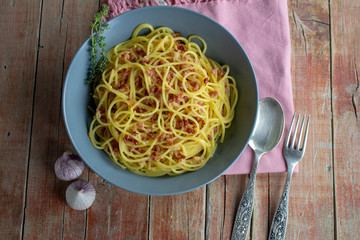 Spaghetti ala carbonara