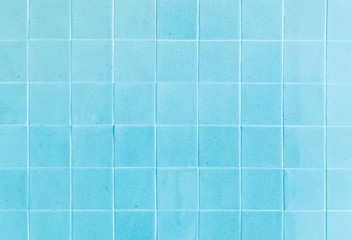 background and texture of stretch marks cracked on blue glazed tile
