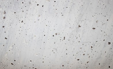 The porous structure of concrete