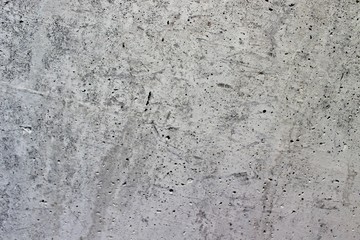 The porous structure of concrete