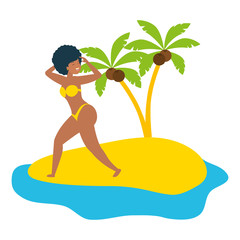 summer time holiday woman