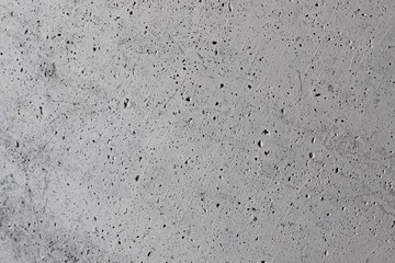 The porous structure of concrete