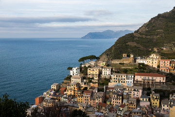 Descente des nombreux escalier pour arriver à Riomaggiore