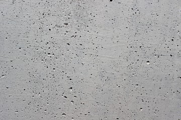 The porous structure of concrete