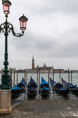 Gondeln in Venedig
