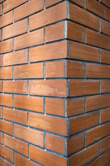 old brick conner wall background