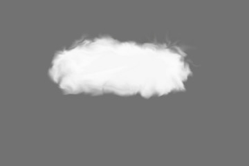 Illustration of cloud closeup.  雲のクローズアップのイラスト