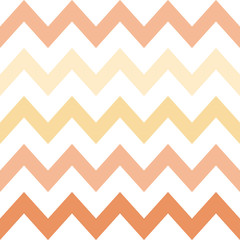 Brown horizontal zigzag pattern, seamless background. Abstract geometric texture. Simple children's print. Vector illustration