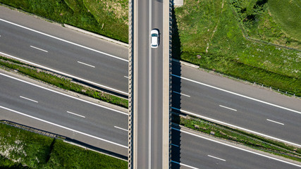 Droga A2 - Poznań - autostrada - obrazy, fototapety, plakaty