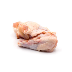Fresh chicken wings  Isolated on the white background
