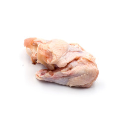 Fresh chicken wings  Isolated on the white background