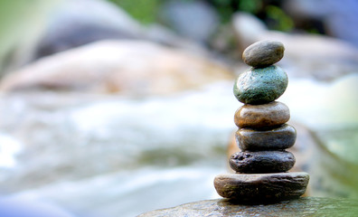 Meditation Balancing stone, peace and tranquility